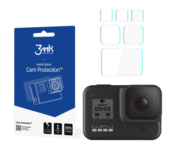 3mk Flexible Glass do Kamer GoPro HERO 8 - 528339 - zdjęcie